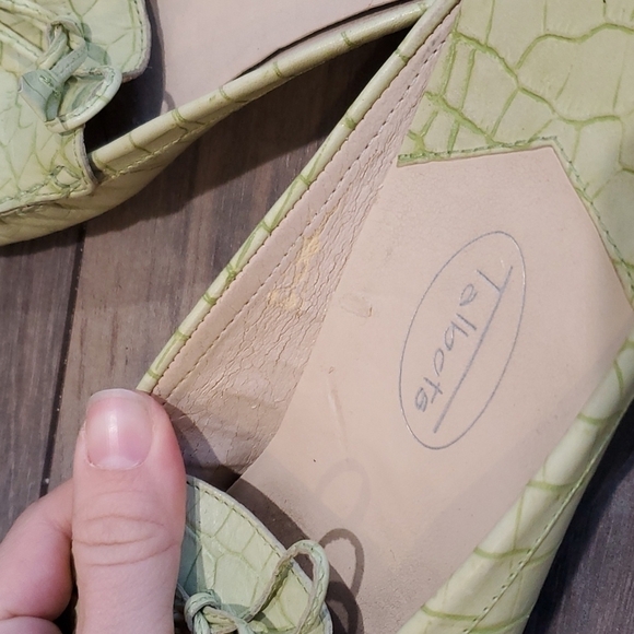 Talbots crocs style moccasin loafer flat shoes sz 5.5 - Picture 10 of 14